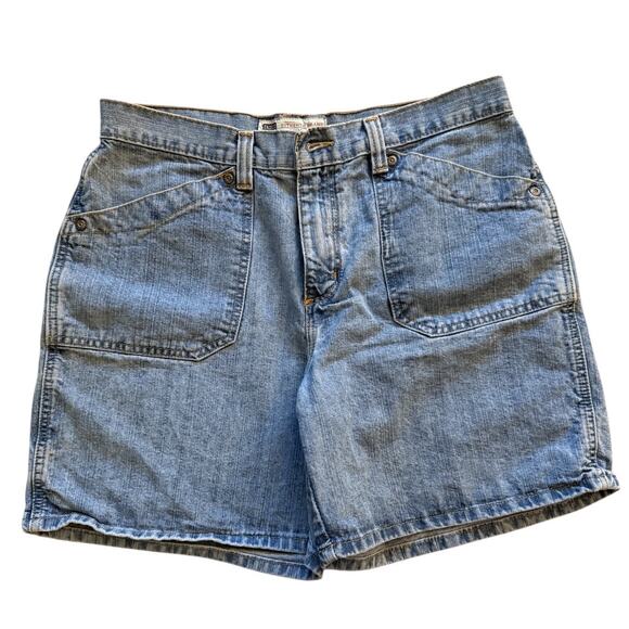 Faded Glory Pants - Faded Glory Y2K Vintage Blue Denim Mom Shorts Size 12